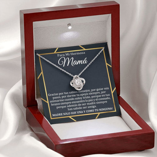 Para Mi Hermosa Mamá - Love Knot Necklace