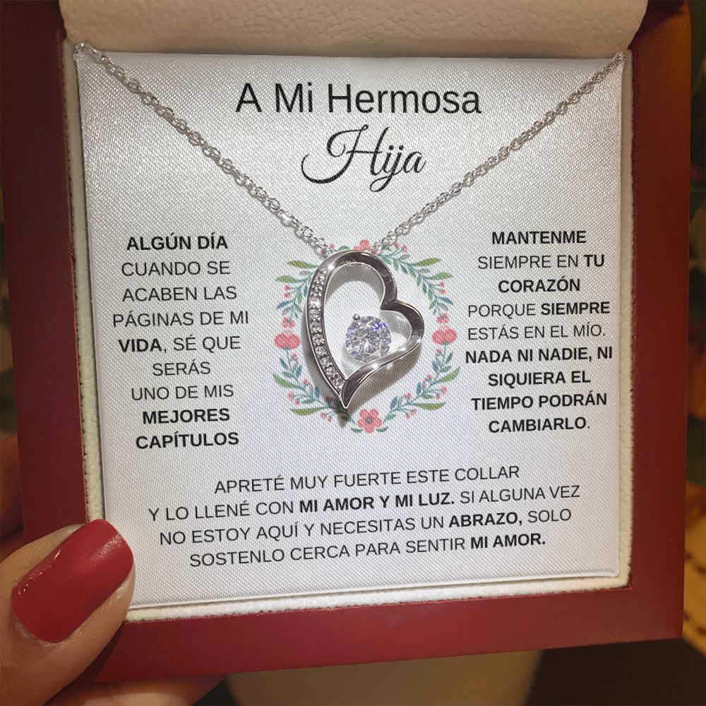 A Mi Hermosa Hija - Collar De Amor Eterno