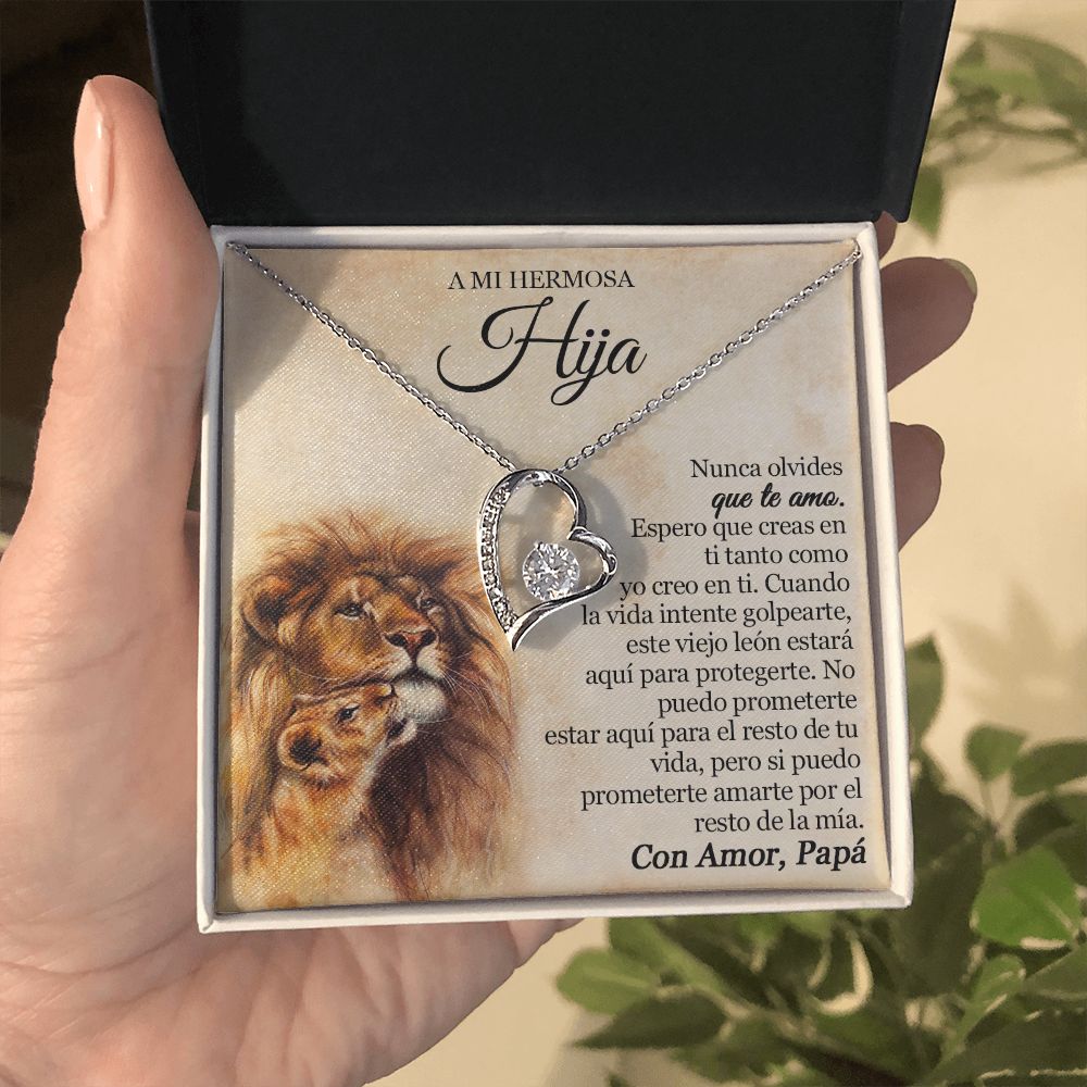 A Mi Hermosa Hija - Collar De Amor Eterno