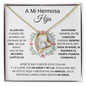 A Mi Hermosa Hija - Collar De Amor Eterno