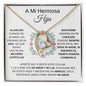 [INVENTARIO LIMITADO] A Mi Hermosa Hija - Collar de Amor Eterno