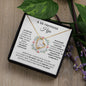 [INVENTARIO LIMITADO] A Mi Hermosa Hija - Collar de Amor Eterno