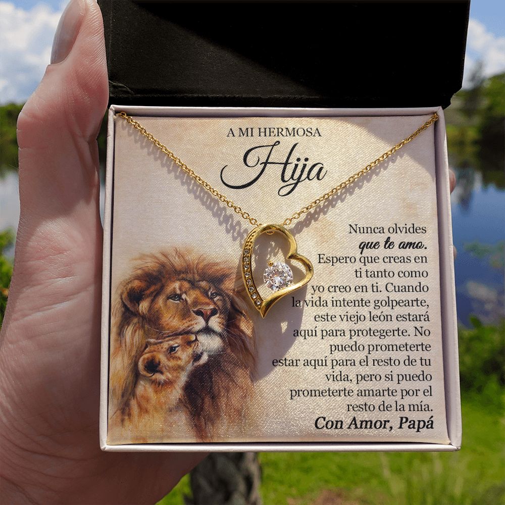 A Mi Hermosa Hija - Collar De Amor Eterno