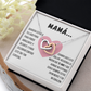 Para Mamá | Interlocked Heart Necklace