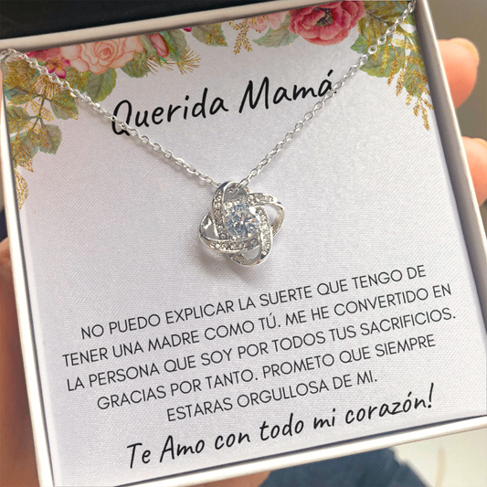 Querida Mamá | Love Knot Necklace