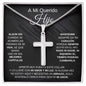 Querido Hijo- Cross Necklace [Personal2]