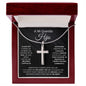 Querido Hijo- Cross Necklace [Personal2]